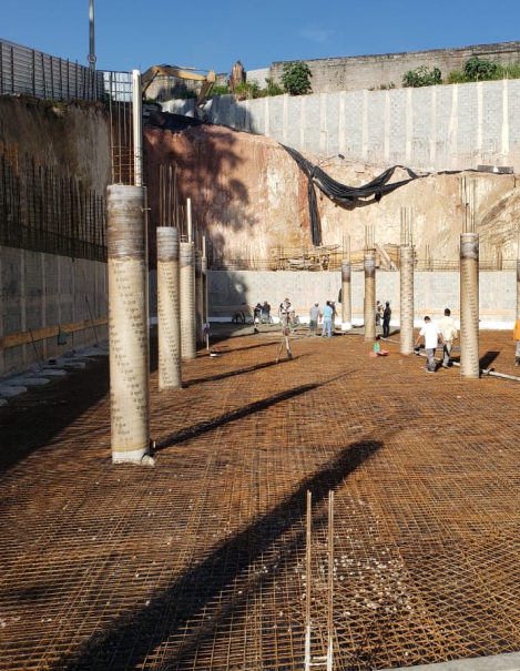 Concretagem para piso